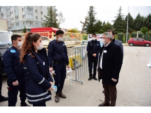 Başkan Aşgın Pazar Düzenlemelerini Denetledi