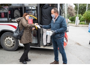 Toplu Ulaşımda Ücretsiz Maske Desteği