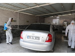 Karabüklü Oto Yıkamacı Araçları Ücretsiz Dezenfekte Edecek