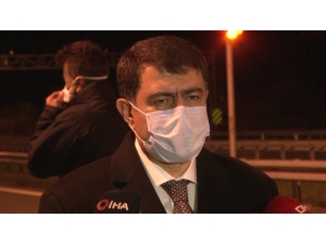 Ankara Valisi Şahin, Akıncı Gişelerinde Korona Önlemlerini Denetledi