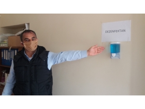 Diski Dicle Şubesinden Korona Virüs Önlemi