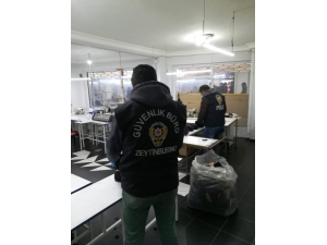 Zeytinburnu’nda Kaçak Maske Operasyonu: 4 Atölye Mühürlendi