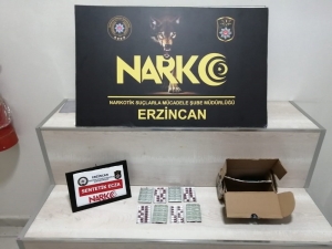 Erzincan’da 938,83 Gram Eroin İle 2,1 Kilogram Metamfetamin Ele Geçirildi