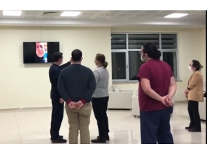 Çomü Rektörü Murat, Hastane Çalışanlarına Seslendi