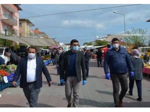 Bozdoğan Kaymakamı Ardıç, Salı Pazarı’nı Denetledi