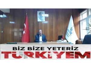 Bahçesaray Belediye Başkanı Arvas Ve Başkan Yardımcısı Takmaz’dan “Biz Bize Yeteriz Türkiyem” Kampanyasına Destek