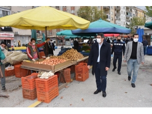 Başkan Çelik’ten Pazar Yeri İncelemesi