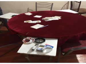 Düzce Polisinden Kumar Baskını