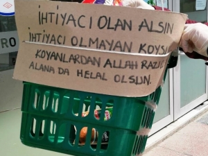 Korona Virüse Karşı Yardım Sepeti