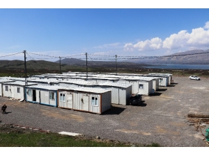 Depremzedelerin Kaldığı Konteynerler Dezenfekte Ediliyor, İhtiyaçları Karşılanıyor