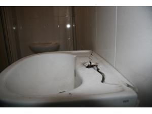 Camiye Giren Hırsızlar Henüz Parası Ödenmemiş Muslukları Çaldı