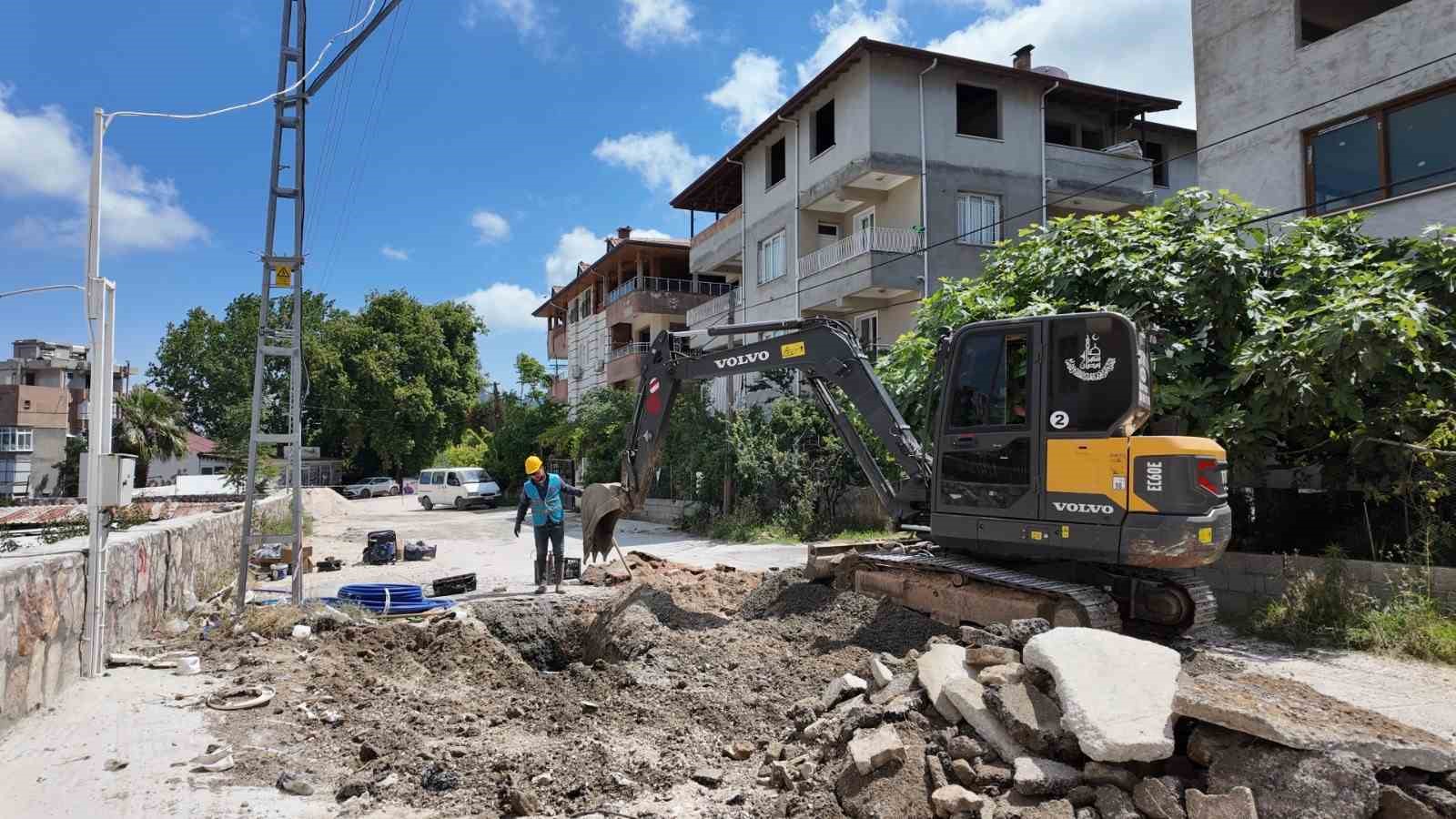defne-de-icme-suyu-altyapisi-gucleniyor