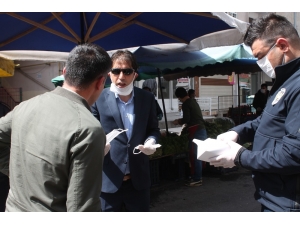 Bağlar Belediyesinden Vatandaşlara Ücretsiz Maske