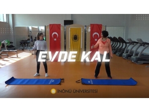 Spor Bilimleri Fakültesi’nden ’Evde Spor’ Hizmeti