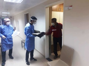 Karantinadaki Vatandaşlara Kandil Simidi Dağıtıldı