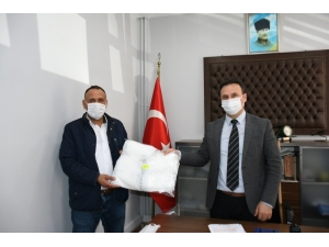 İnegöl Halk Otobüslerinde Maske Dağıtımı Başladı