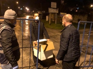 Başkan Karabıyık Karantina Altındaki Köy Hakkında Bilgi Aldı