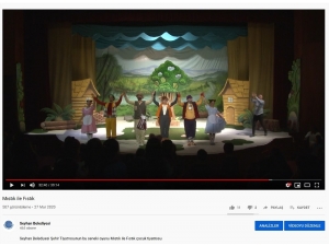 Evde Kalanlara Online Spor Eğitimi, Tiyatro Gösterimi