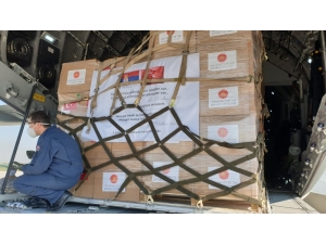 Yardım Malzemeleri Sırbistan’ın Başkenti Belgrad’a İndi
