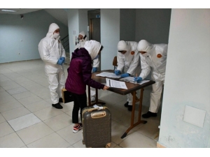 Avrupa’dan Gelen 70 Kişi Yurtlara Yerleştirildi