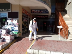 Safranbolu’da Dezenfekte Çalışmaları Sürüyor