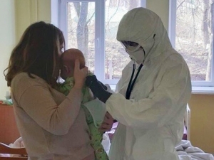 Ukrayna’da 3 Aylık Bebek Korona Virüsüne Yakalandı