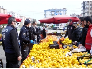 Atakum Zabıtası’ndan Pazarlara Sıkı Deneti