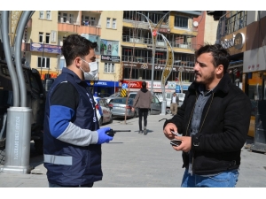 Hakkari Polisinin Korona Virüs Denetim Sürüyor