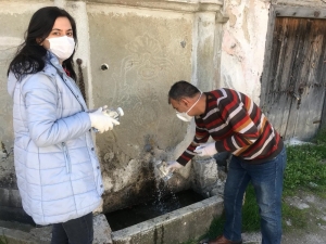 Şebeke Sularından Alınan Numuneler Laboratuvara Gönderildi