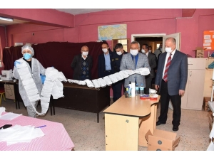 Ormanlı Belediyesi Maske Üretimine Başladı