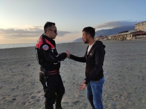 Polis Sahillerde Denetim Yaptı