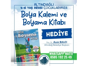 Altındağ Belediyesinden Çocuklara Rengarenk Sürpriz