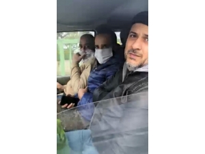 Maske Takmadı, Polisi Görünce Yüzünü Poşetle Kapattı