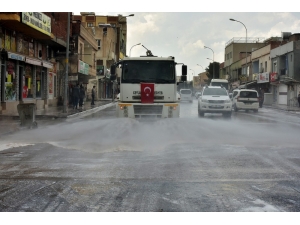 Ceylanpınar’da Korona Temizliği