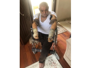 Başkan Şayir, Kolunu Ve Bacağını Kaybeden Vatandaşın Yüzünü Güldürdü
