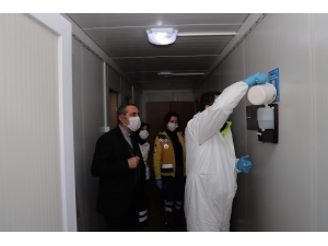 Büyükçekmece’de Sağlık Ocaklarına Dezenfektan Makinesi Monte Edildi