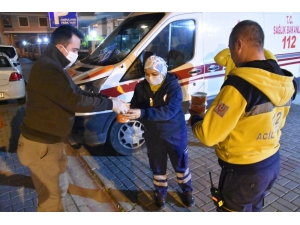 Akhisar Belediyesi Sağlık Çalışanlarını Unutmadı