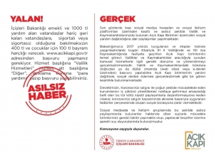 Açık Kapı’dan Yardım İddialarına Yalanlama