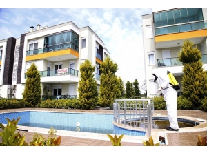 Döşemealtı Belediyesi’nden Sitelere Dezenfeksiyon