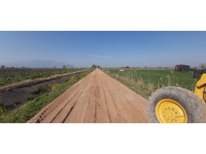 Manisa Ticaret Borsası Destek Oldu, Ova Yollarında Çalışmalar Başladı