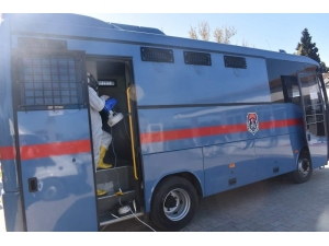 Ceza İnfaz Kurumları Dezenfekte Edildi