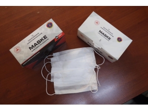 Jandarmadan Cerrahi Maske Dağıtımı
