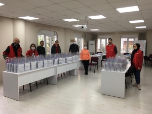 1000 Adet Yüz Siperliği Polislere Teslim Edildi