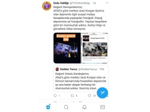 Deprem Değil Fotoğraflar Panik Oluşturdu