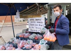 Askıda Meyve Sebze Kampanyası İlgi Gördü