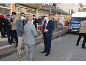 Valiliğin Temin Ettiği Maskeler İlçelerde Dağıtıldı