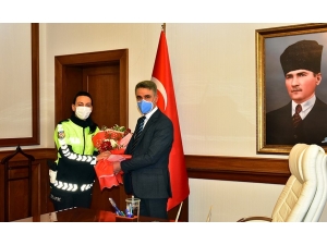 Emniyet Teşkilatından Vali Baruş’a 175. Kuruluş Yılı Ziyareti