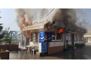 Toplu Taşıma İzleme Merkezi Çıkan Yangında Büyük Hasar Aldı