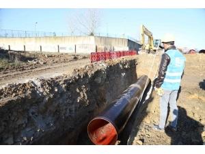 Gebze’de Çelik Boru Hattı Tamamlandı