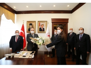 Bursa İl Emniyet Müdürü Aslan, Vali Canbolat’ı Makamında Ziyaret Etti